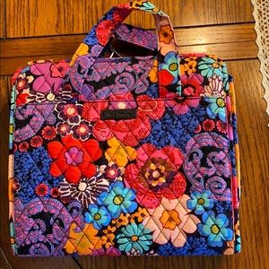 Vera Bradley hanging makeup, jewelry organizer